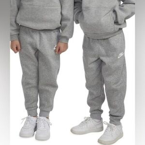 Nike Kids Heather Gray Joggers